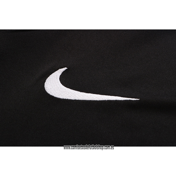 Chandal del Inter Milan 22-23 Manga Corta Negro - Pantalon Corto